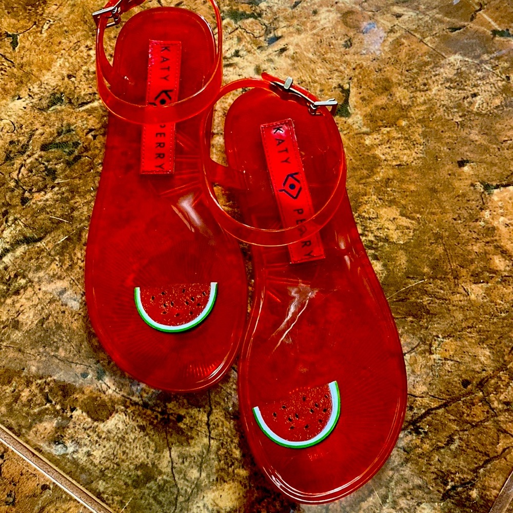 Katy Perry Geli Watermelon Sandals